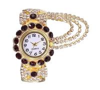 Montre Bracelet Diamanté pour Femme, Montre à Quartz Analogique Fashion pour Femme avec Bracelet De Bling, Montre Femme Pas Cher avec Pendentif, Montre-Bracelet Classique Cadeau Business