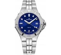 Montre bracelet EDOX Delfin Diver 53020-3M-BUN - Femme - Quartz - Bleu - Acier inoxydable