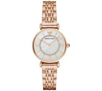 Montre bracelet EMPORIO ARMANI AR1909 - Femme - Quartz - Analogique - Bracelet acier inoxydable - Coloris rose