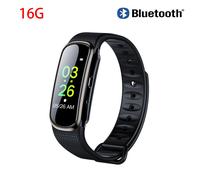 Montre-bracelet enregistreur vocal numérique pour les entreprises",montre statique à commande vocale,lecteur MP3,bracelet stylo,8 Go,"16 Go - Type with Bluetooth-4 GO