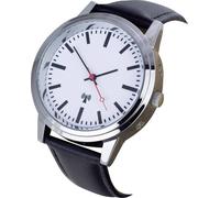 Montre-bracelet EUROTIME 62528 radiopiloté(e) (Ø x H) 40 mm x 11 mm acier inoxydable Matériau du boîtier=métal Matériau