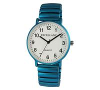 Montre bracelet Excellanc Femme Bleu Métal élancée