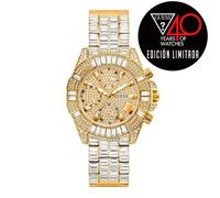 Montre-bracelet GUESS GW0812L2 Acier inoxydable plaqué or Doré