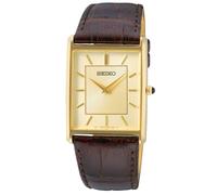 Montre Bracelet Homme - SWR064P1 - Acier Inoxydable - Cuir - Étanchéité 3 Atm - Analogique