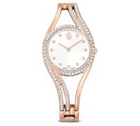 Montre bracelet-jonc Hyperbola, Fabriqué en Suisse, Ton or rose, Finition or rose OS