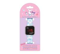 Montre bracelet LED Disney, Cinnamoroll - Bleu clair, Moderne et ludique