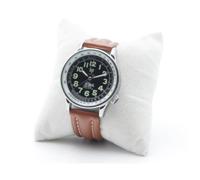 Montre bracelet - LIP - Type 10 croix du sud - Cuir vachette - Marron - Analogique
