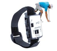 Montre-bracelet manuel pour compteur de course de golf, traceur de score