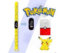 Montre Bracelet Pokemon Pikachu LCD Tactile + Sac Collector