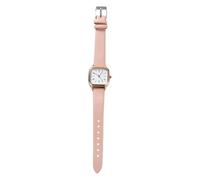 Montre-bracelet pour femme avec bracelet givré avec aiguille des secondes pour infirmières, rose, taille unique
