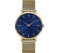 Montre-bracelet pour femme TORII G38GM.NG en bleu marine classique fashion