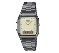 Montre-bracelet pour homme Casio AQ-230GG-9A | Style vintage, double heure, é...
