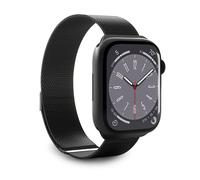 Bracelet pour montre Bracelet maille App Watch Noir-boîtier 42-44-45-49