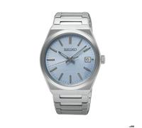 Seiko Montre SUR599P1 Homme – Analogique Quartz, bracelet en acier inoxydable, Noir
