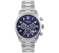 Montre - BREIL - Classic Elegance - Acier - Cadran bleu - Chronographe homme