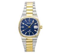 Montre Bulova Super Seville Cadran Bleu Quartz Décontractée 98B462 Homme