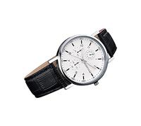 Montre Cadran Ceinture Classique Hommes Calendrier Roman Creative Strap Scale Montre Homme Mdv106b, blanc, One Size