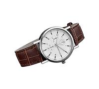 Montre Cadran Ceinture Classique Hommes Calendrier Roman Creative Strap Scale Montre Homme Montre Silicone Montres pour Femmes, marron, taille unique