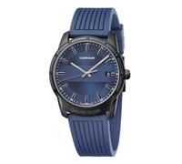 Montre CALVIN KLEIN Homme Evidence Dateur Caoutchouc Bleu