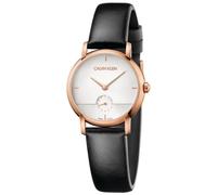 Montre - Calvin Klein - K9H2Y6C6 - Quartz - Cuir Noir - 32 mm Ronde
