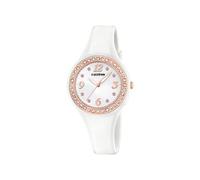 Montre Calypso pour Femme K5567/B Trendy Boîtier en Plastique Multi Bracelet en Plastique Blanc