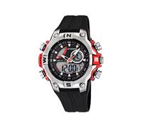 Montre Calypso pour Homme K5586/1 Flash Time Boîtier en Plastique Multi Bracelet en Plastique Noir
