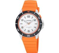 Montre Calypso pour Homme K5857/3 Sweet Time Boîtier en Caoutchouc Multi Bracelet en Caoutchouc Orange
