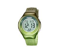 Calypso Femme Montre analogique Sport en caoutchouc vert olive brun UK5841/4