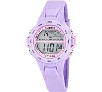 Montre Mixte Calypso Junior Collection - K5850-3 Bracelet Silicone Mauve Mauve