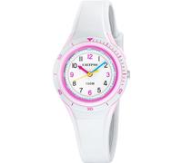 Montre Calypso pour Unisex K5856/1 My First Watch Boîtier en Caoutchouc Multi Bracelet en Caoutchouc Blanc