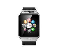 Montre Caméra Connectée Bluetooth 3.0 Tout Smartphone Écran LCD Tft 1.54' Argent YONIS