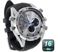 Montre Camera Espion 16Go Elegance Full HD 1080P Vision de Nuit Appareil Photo YONIS