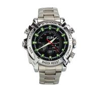 montre caméra espion 32 Go SUN métal vidéo photo dictaphone DW-83VR-32