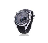 Montre Camera Espion 4 Go Elegance 1080P HD Vision de Nuit Mini Appareil Photo YONIS Noir G