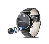 Montre Caméra Espion HD 1080p Vision de Nuit Détection Mouvement ROM 32 Go Noir