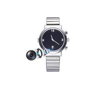 Montre Caméra Espion HD 1080p Vision de Nuit Détection Mouvement ROM 64 Go Argent YONIS