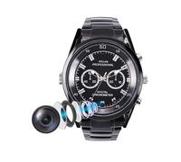 Montre Caméra Espion HD 1080p Vision Nuit Détection Mouvement Audio Vidéo ROM 32 Go Noir YONIS