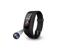 Montre Caméra Espion Ios Android Bracelet connectée Full HD 1080p Cardio Tension + SD 64Go YONIS Noir G
