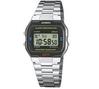 Montre Casio A163WA-1QES Unisexe Digitale Vintage Chaîne Acier Inoxydable