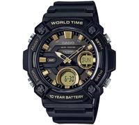 Montre - CASIO - AEQ-120W-9AVDF - Noir - Caoutchouc - Analogique