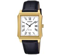 Montre - CASIO - MTP-B190GL-7BVEF - Cuir Noir - Étanchéité 5 ATM - Boîtier Doré