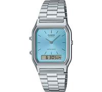 Casio Mixte Analogique-Numérique Quartz Montre avec Bracelet en Acier Inoxydable AQ-230A-2A1
