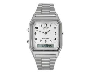 Montre - Casio - AW-48H-7B - Quartz - Analogique et Digitale - Homme - Blanc