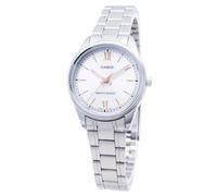Montre Casio Cadran Blanc Quartz Décontractée LTP-V005D-7B2 pour femme