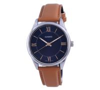 Montre Casio Cadran Bleu Quartz Habillée Analogique MTP-V005L-2B5 pour Homme