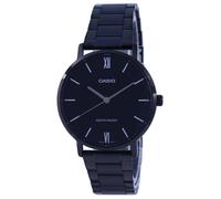 Montre Casio Cadran Noir Quartz Analogique Habillée MTP-VT01B-1B pour homme