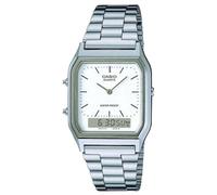 Casio Montre AQ-230A-7DMQYES Analogique + Digital Quartz Argenté 30 mm