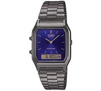 Montre - CASIO - Collection rectangulaire - Double affichage - Quartz - Bleu
