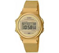 Montre Casio Collection Retro Femme Digitale Vintage Doré Bracelet A171WEMG-9AEF