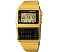Montre CASIO DATA BANK CALCULATOR DBC-611G-1DF Calculatrice Acier D'Or